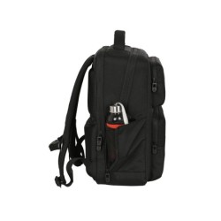 Mochila safta 2 bolsillos portatil 15,6''  usb real madrid premium 440x310x130 mm