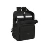 Mochila safta 2 bolsillos portatil 15,6''  usb real madrid premium 440x310x130 mm