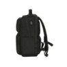 Mochila safta 2 bolsillos portatil 15,6''  usb real madrid premium 440x310x130 mm