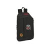 Mini mochila escolar safta con cremallera vertical stranger things 390x220x100 mm