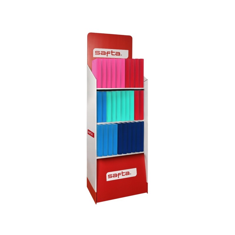 Expositor safta papeleria surtido stationery 1900x600x380 mm
