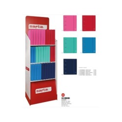 Expositor safta papeleria surtido stationery 1900x600x380 mm