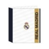 Carpeta 4 anillas lomo ancho safta folio real madrid 1 equipacion 23/24