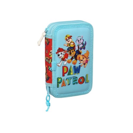 Plumier safta doble cremallera pequeño paw patrol funday 195x125x40 mm