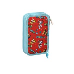 Plumier safta doble cremallera pequeño paw patrol funday 195x125x40 mm