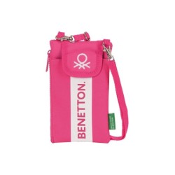 Monedero safta portamovil benetton raspberry 190x100 mm