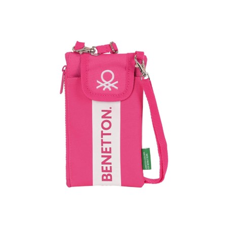Monedero safta portamovil benetton raspberry 190x100 mm