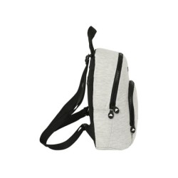 Mochila safta mini kappa grey knit 300x250x130 mm