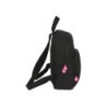 Mochila safta mini kappa black and pink 300x250x130 mm