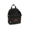 Mochila safta mini kappa black and pink 300x250x130 mm