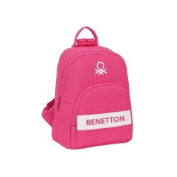 Mochila safta mini benetton raspberry 300x250x130 mm