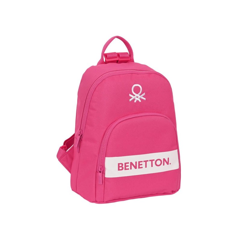 Mochila safta mini benetton raspberry 300x250x130 mm