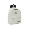 Mochila safta kappa grey knit 420x330x150 mm