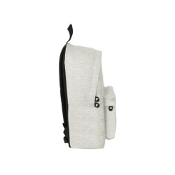 Mochila safta kappa grey knit 420x330x150 mm