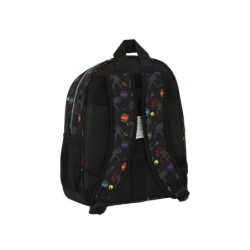 Mochila safta infantil adaptable a carro avengers super heroes 330x270x100 mm