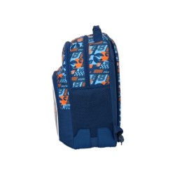 Mochila safta doble con cantoneras adaptable a carro hot wheels speed club 420x320x150 mm