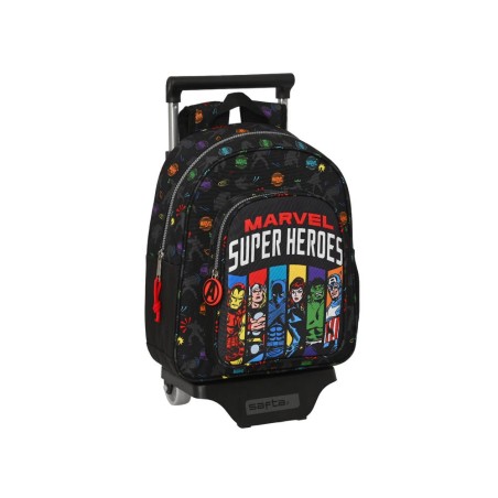 Mochila safta con carro avengers super heroes 330x270x100 mm