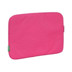 Funda safta para portatil 14\ benetton raspberry 250x340x20 mm