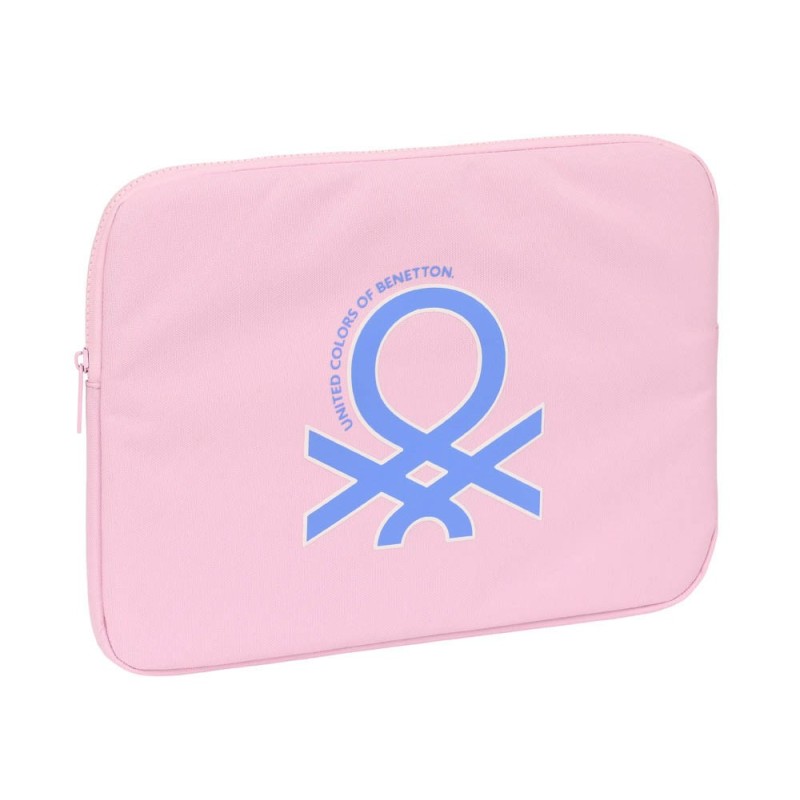 Funda safta para portatil 14\ benetton pink 250x340x20 mm