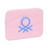 Funda safta para portatil 14\ benetton pink 250x340x20 mm
