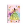 Cuaderno espiral safta folio 80 h 60 gr cuadro 4 mm tapa extradura princesas disney magical