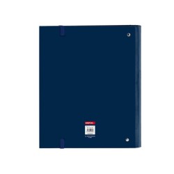 Carpeta 4 anillas 35 mm safta din a4 gomas y 5 separadores tapa forrada recambio 100 h 60 gr cuadro 5 mm stationery
