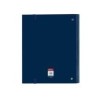 Carpeta 4 anillas 35 mm safta din a4 gomas y 5 separadores tapa forrada recambio 100 h 60 gr cuadro 5 mm stationery