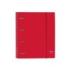 Carpeta 4 anillas 35 mm safta din a4 gomas y 5 separadores tapa forrada recambio 100 h 60 gr cuadro 5 mm stationery