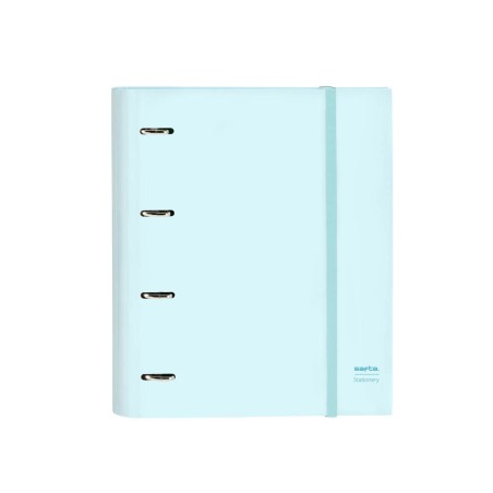 Carpeta 4 anillas 35 mm safta din a4 gomas y 5 separadores tapa forrada recambio 100 h 60 gr cuadro 5 mm stationery