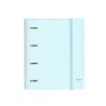 Carpeta 4 anillas 35 mm safta din a4 gomas y 5 separadores tapa forrada recambio 100 h 60 gr cuadro 5 mm stationery