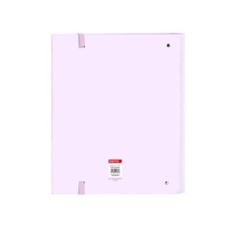 Carpeta 4 anillas 35 mm safta din a4 gomas y 5 separadores tapa forrada recambio 100 h 60 gr cuadro 5 mm stationery