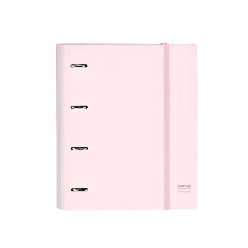 Carpeta 4 anillas 35 mm safta din a4 gomas y 5 separadores tapa forrada recambio 100 h 60 gr cuadro 5 mm stationery