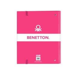 Carpeta 4 anillas 35 mm safta din a4 gomas y 5 separadores tapa forrada recambio 100 h 60 gr cuadro 5 mm benetton