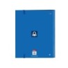 Carpeta 4 anillas 35 mm safta din a4 gomas y 5 separadores tapa forrada recambio 100 h 60 gr cuadro 5 mm benetton