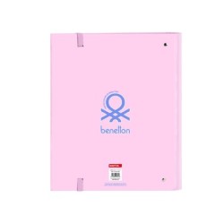 Carpeta 4 anillas 35 mm safta din a4 gomas y 5 separadores tapa forrada recambio 100 h 60 gr cuadro 5 mm benetton