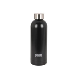 Botella portaliquido safta 500 ml termo acero inoxidable azul/gris/negro 225x70 mm