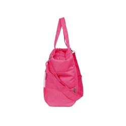 Bolso safta con bolsillo para portatil 14,1'' benetton raspberry 310x540x170 mm