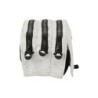 Bolso escolar portatodo safta triple cremallera kappa grey knit 100x215x80 mm