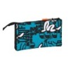 Bolso escolar portatodo safta triple cremallera el niño ocean 120x220x30 mm