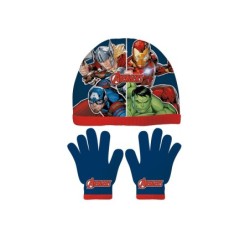 Set gorro y guantes safta navidad avengers