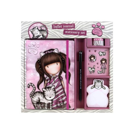 Set de papeleria safta santoro s gorjuss wild 146x15x205 mm