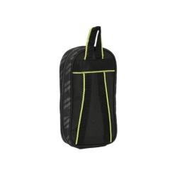 Plumier escolar safta real madrid 3 equipacion 22/23 mochila con 4 portatodos vacios 120x50x230 mm