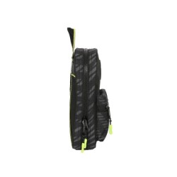 Plumier escolar safta real madrid 3 equipacion 22/23 mochila con 4 portatodos vacios 120x50x230 mm