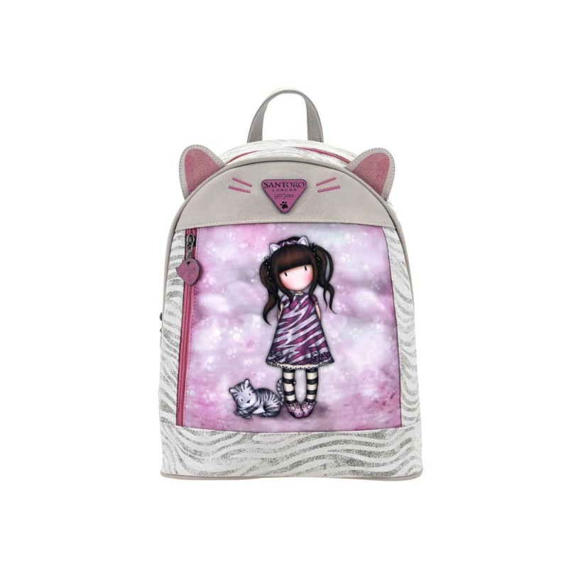 Mochila escolar safta santoro s gorjuss wild 255x100x310 mm