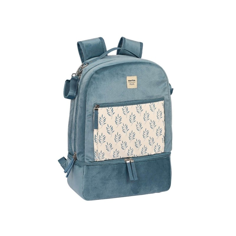 Mochila escolar safta safta accesorios bebe leaves accesorios bebe 300x150x430 mm