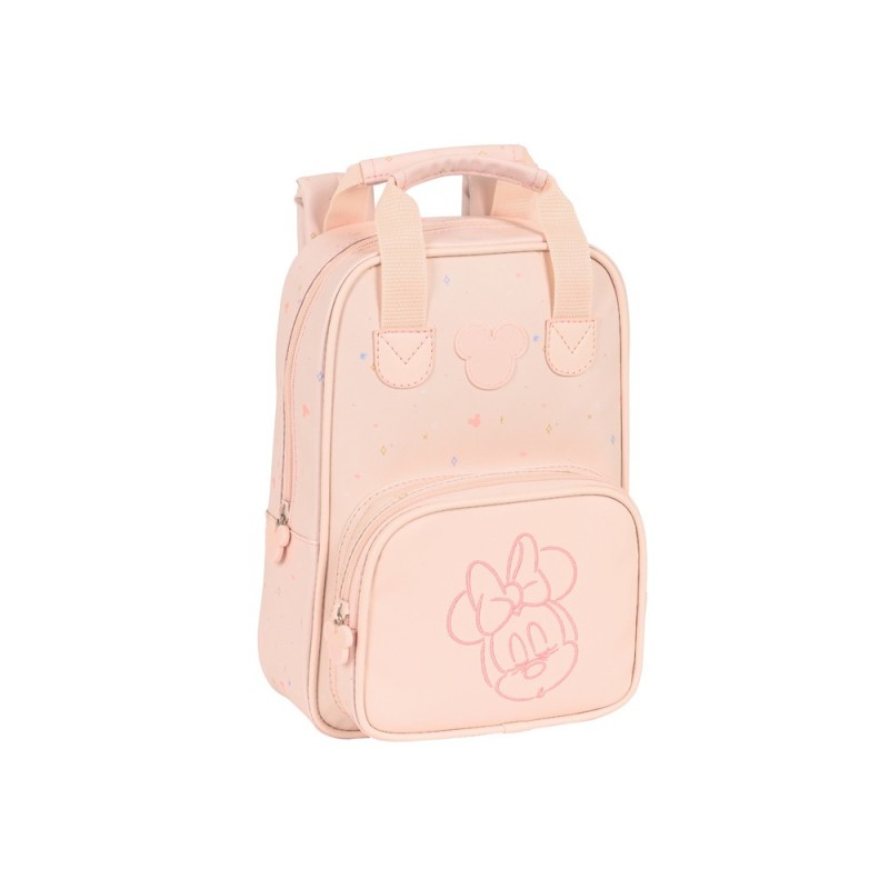 Mochila escolar safta minnie mouse baby con asas 200x80x280 mm