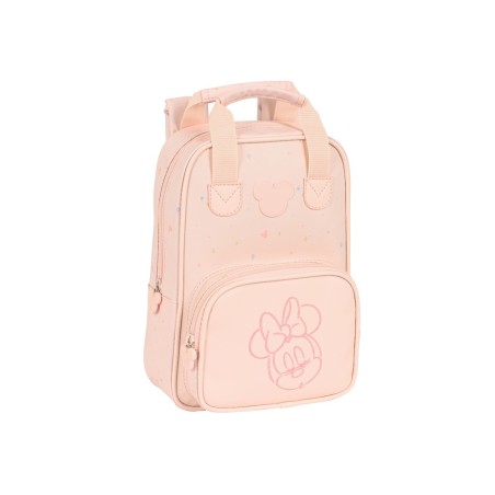 Mochila escolar safta minnie mouse baby con asas 200x80x280 mm