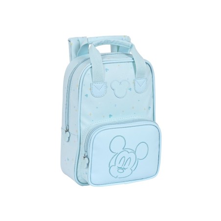 Mochila escolar safta mickey mouse baby con asas 200x80x280 mm