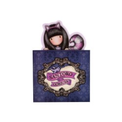 Cuaderno de notas safta santoro s gorjuss through the looking glass expositor de 18 unidades surtidas 250x140x220