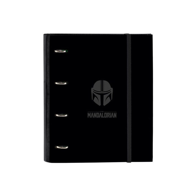 Carpeta con recambio safta din a4 tapa forrada 100 h 60 gr cuadro 5 mm the mandalorian teen 270x35x320